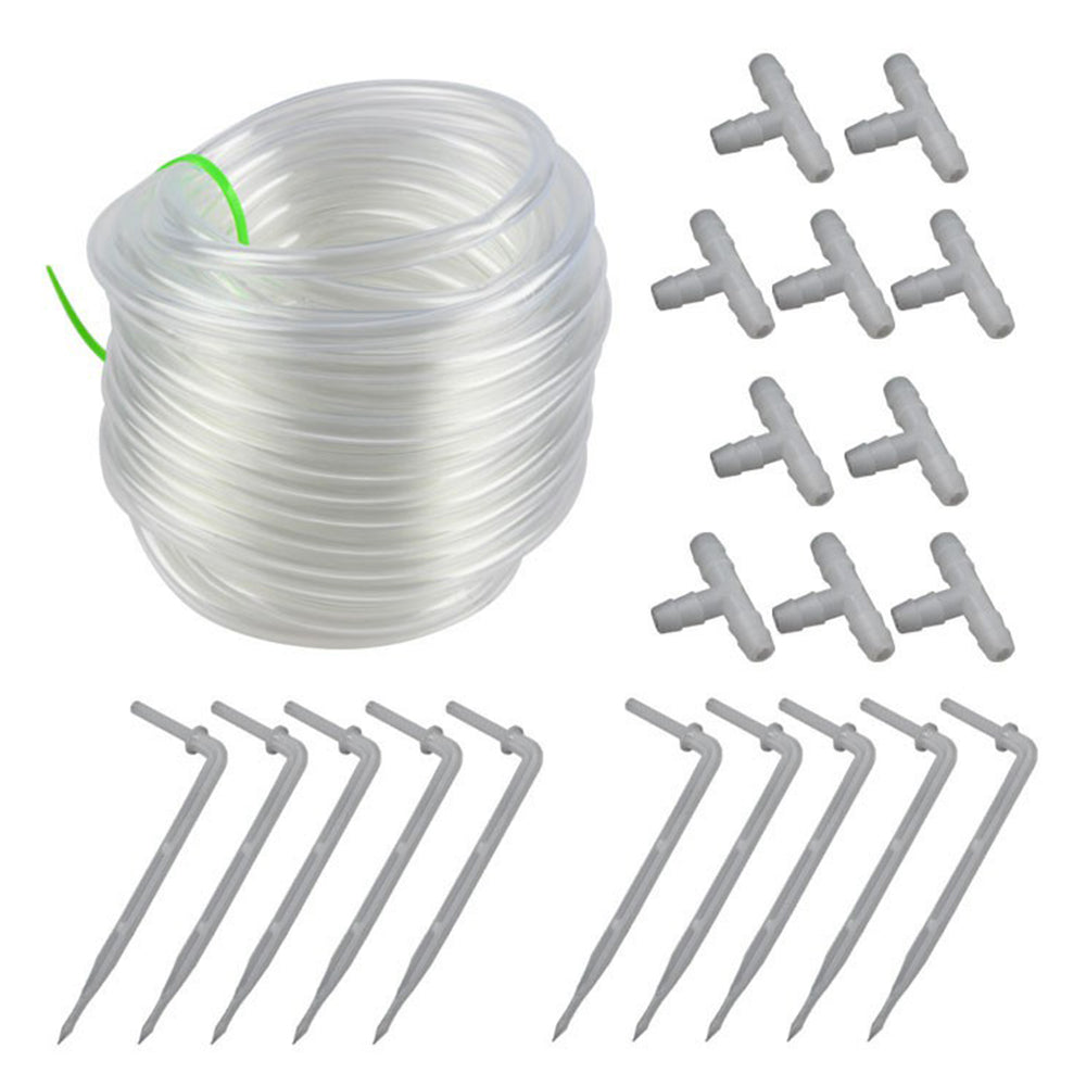 10m PVC Water Pipe Garden Drip Irrigation Clear Hose Fittings for Automatic Waterer 10m PVC Water Pipe Garden Drip Irrigation Clear Hose Fittings for Automatic Waterer